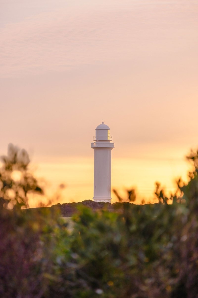 Wollongong "Peachy Skies" Acrylic Block - Belinda Doyle - Australian Photographer & Resin Artist