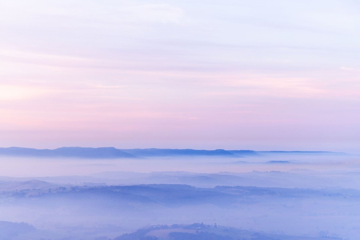 Jamberoo "Peaks & Pinks" Acrylic Block