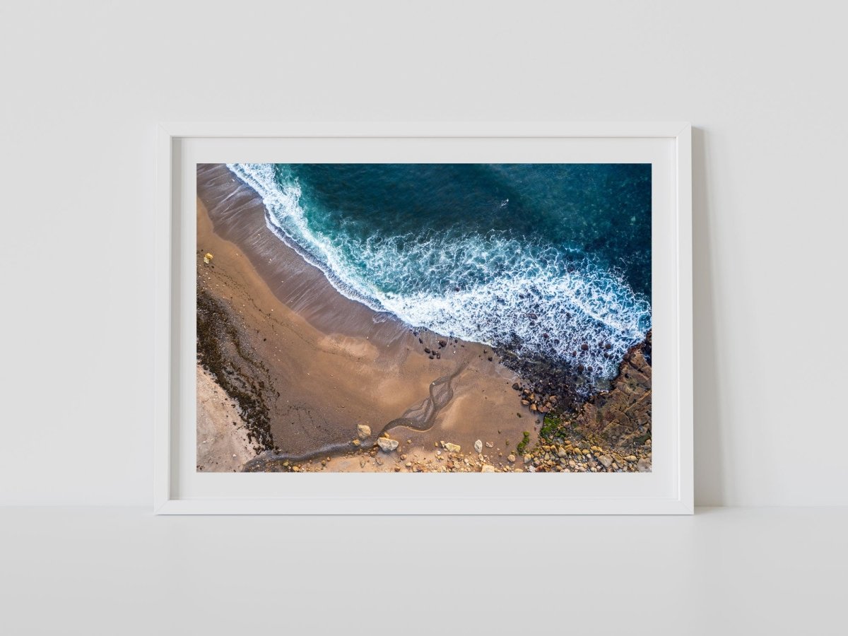 "Rock and Tide" Photography Print - Belinda Doyle - Australian Photographer & Resin Artist
