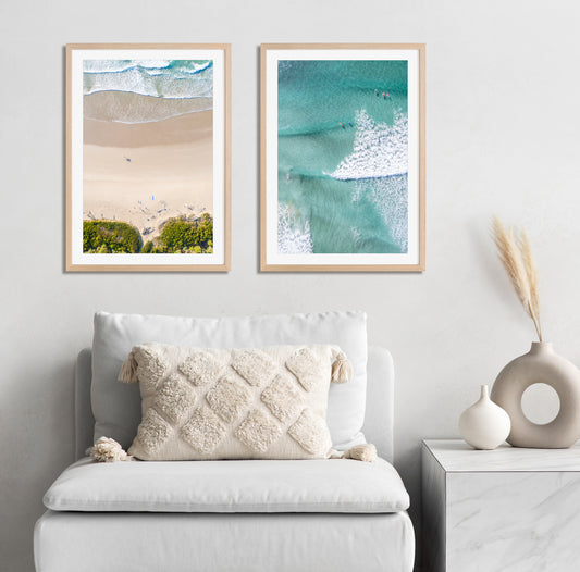 "Sandy Days & Ocean Therapy" Photography Prints (Pair)