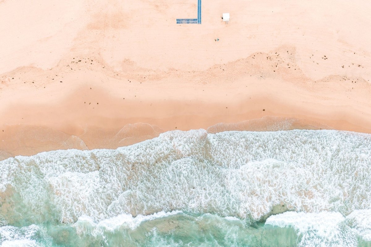 Austinmer "Sandy Start" Acrylic Block - Belinda Doyle - Australian Photographer & Resin Artist