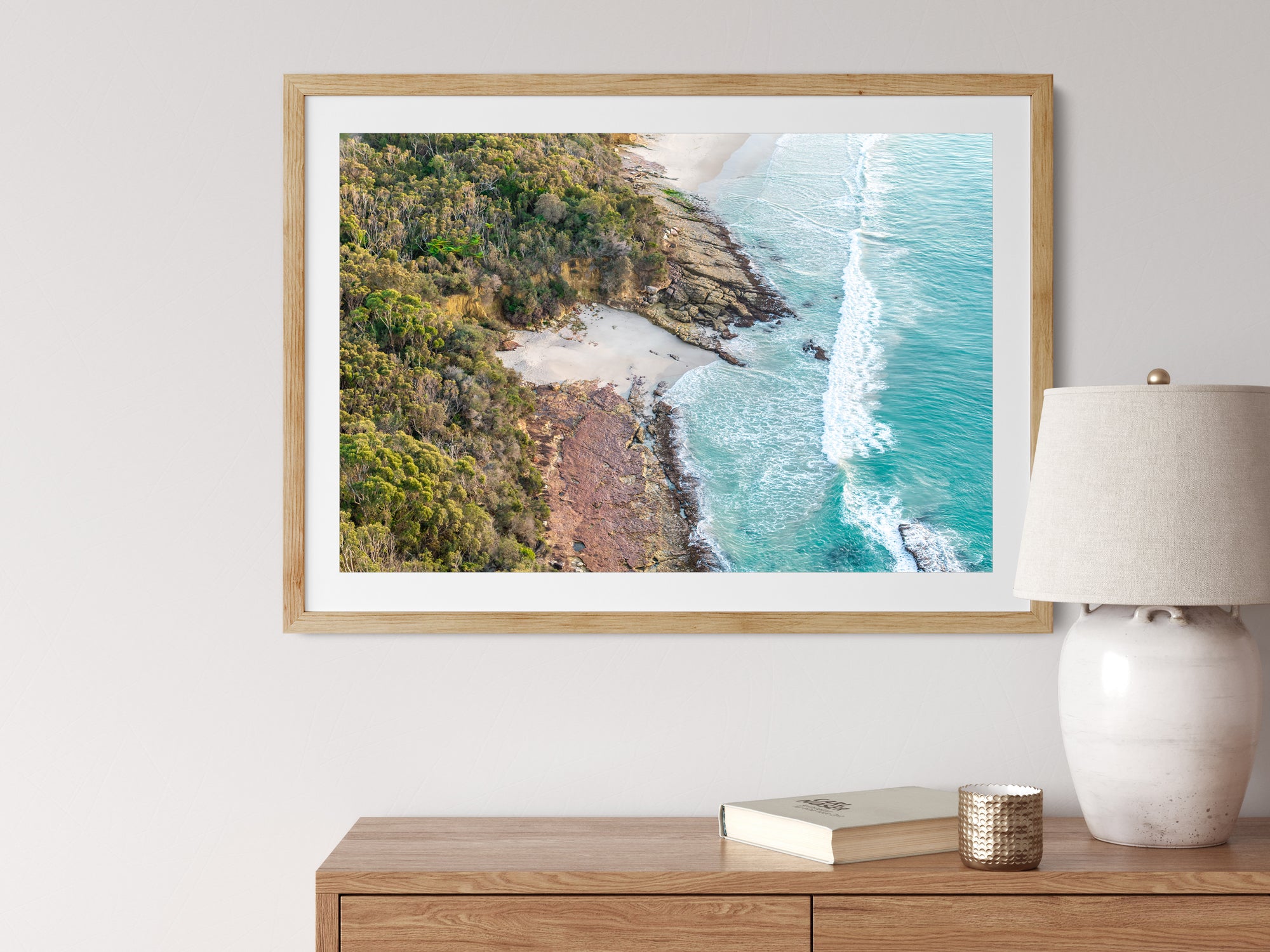 "Seaglass Blues" Photography Print - Belinda Doyle - Australian Photographer & Resin Artist