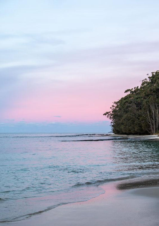 Huskisson "Shark Net Sunset" Acrylic Block