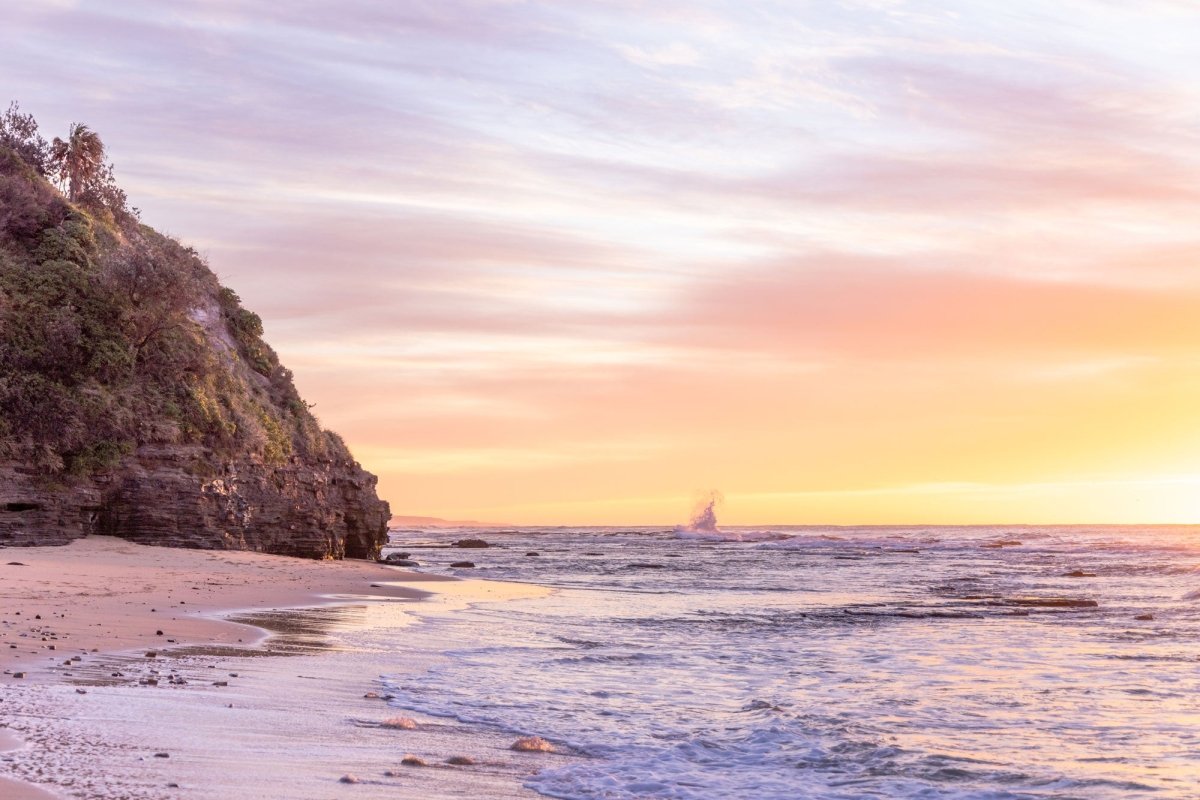 Thirroul "Soft Side" Acrylic Block - Belinda Doyle - Australian Photographer & Resin Artist