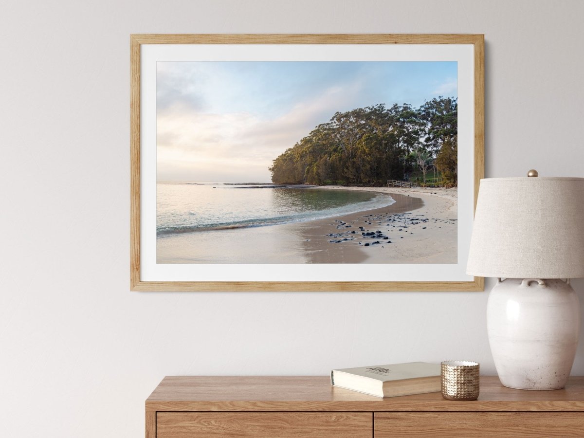 "Soft Tones at Shark Net" Photography Print - Belinda Doyle - Australian Photographer & Resin Artist