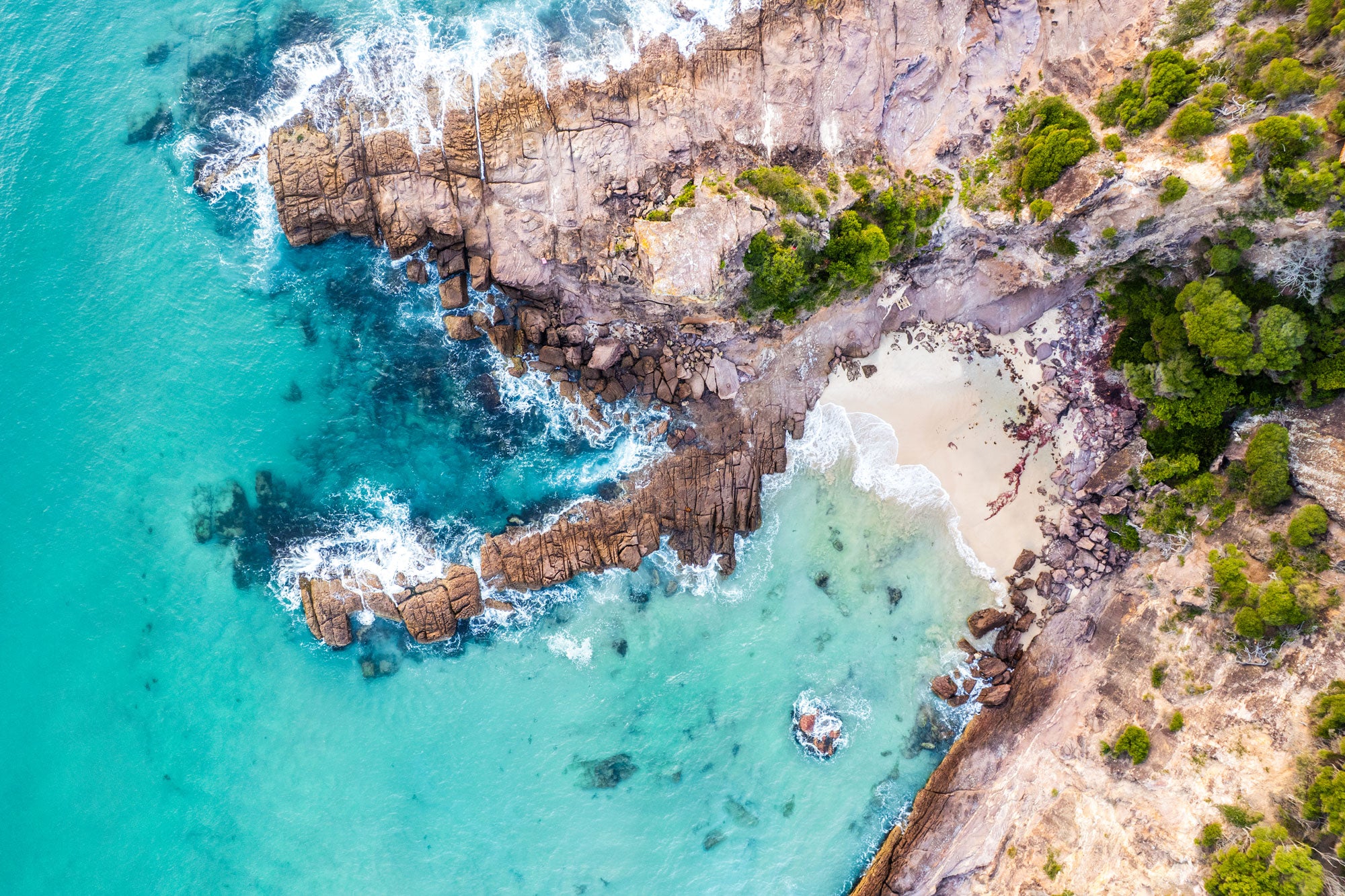 "Southern Pambula Top Down" Photography Print - Belinda Doyle - Australian Photographer & Resin Artist