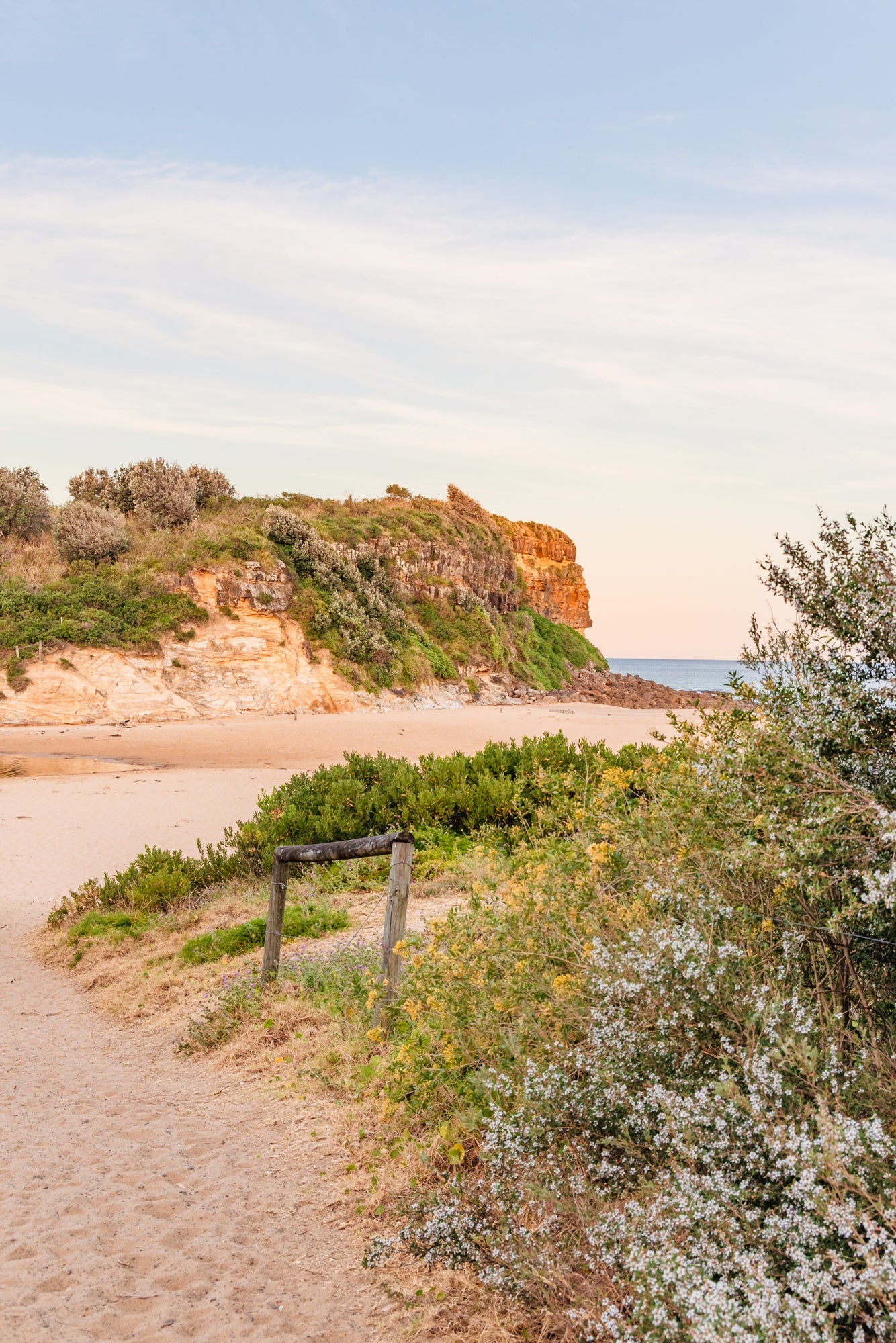 Gerringong "Spring Track" Acrylic Block