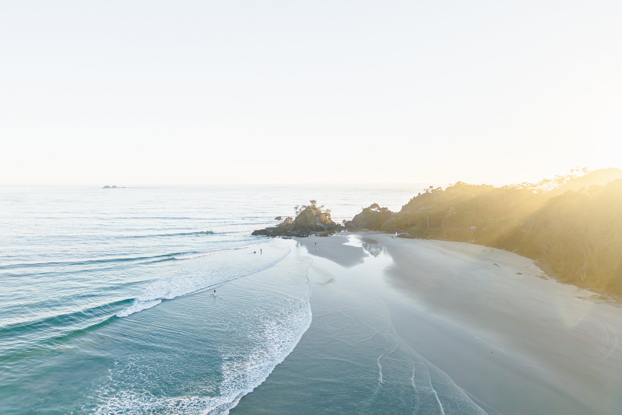 "Sun Flare Sunrise" Photography Print - Belinda Doyle - Australian Photographer & Resin Artist