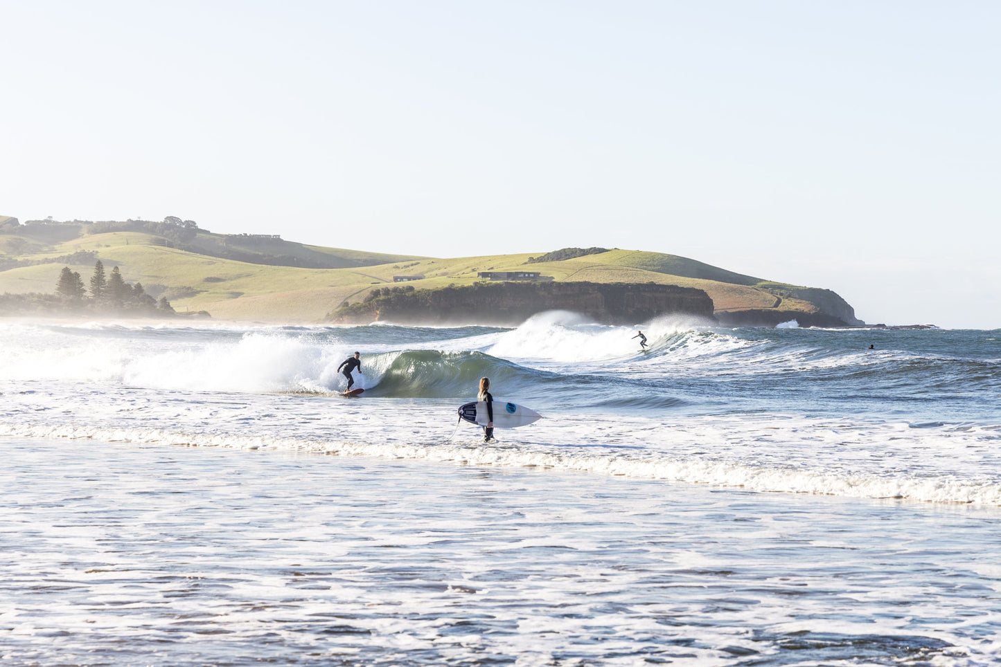 Gerringong "Fun in the Winter Sun" Acrylic Block