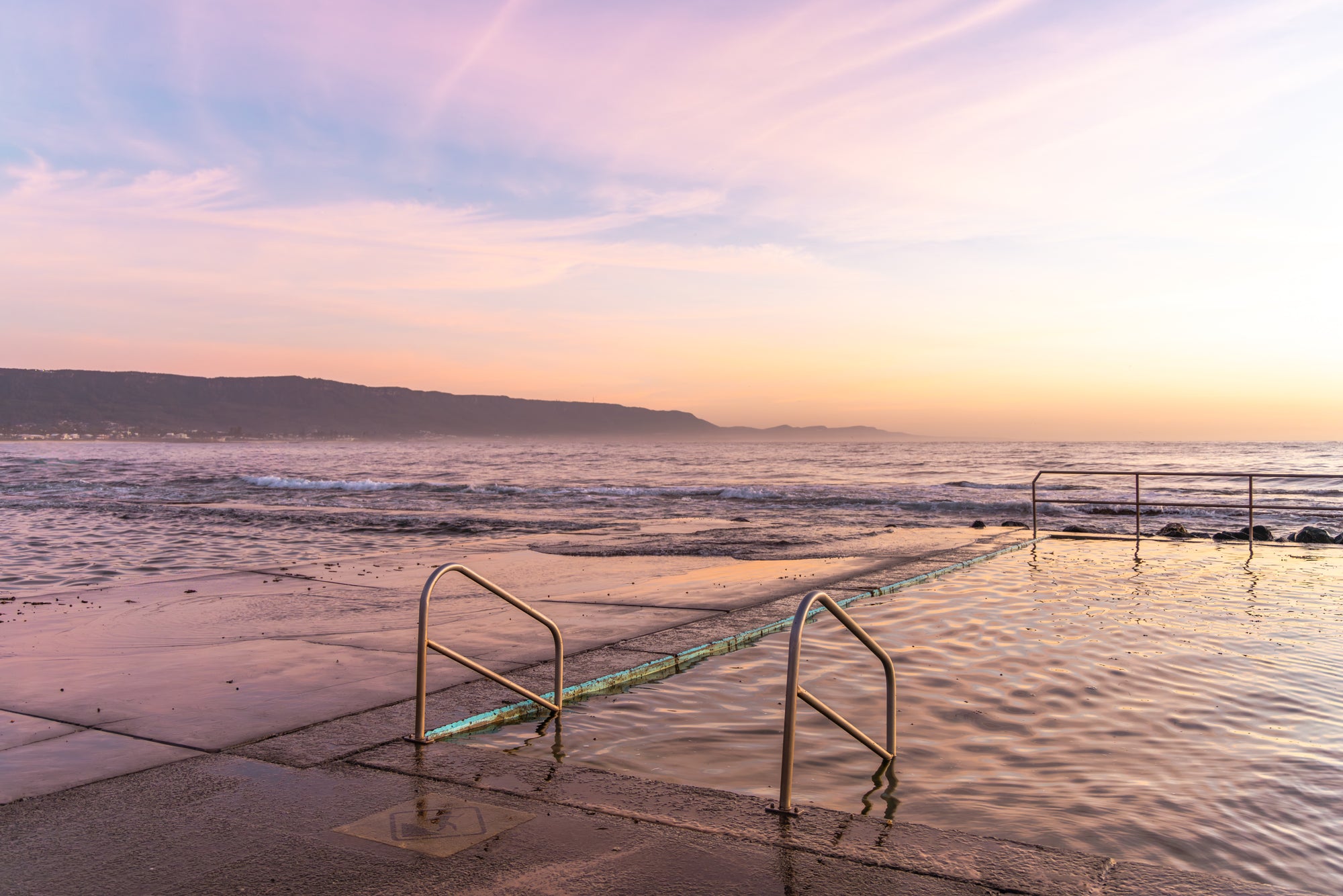 "Sunrise Steps at Bellambi" Photography Print - Belinda Doyle - Australian Photographer & Resin Artist