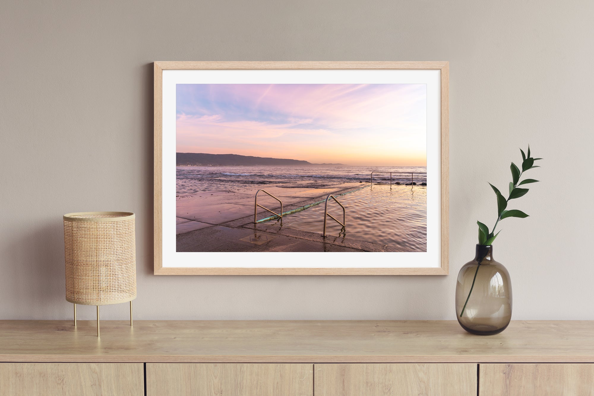 "Sunrise Steps at Bellambi" Photography Print - Belinda Doyle - Australian Photographer & Resin Artist