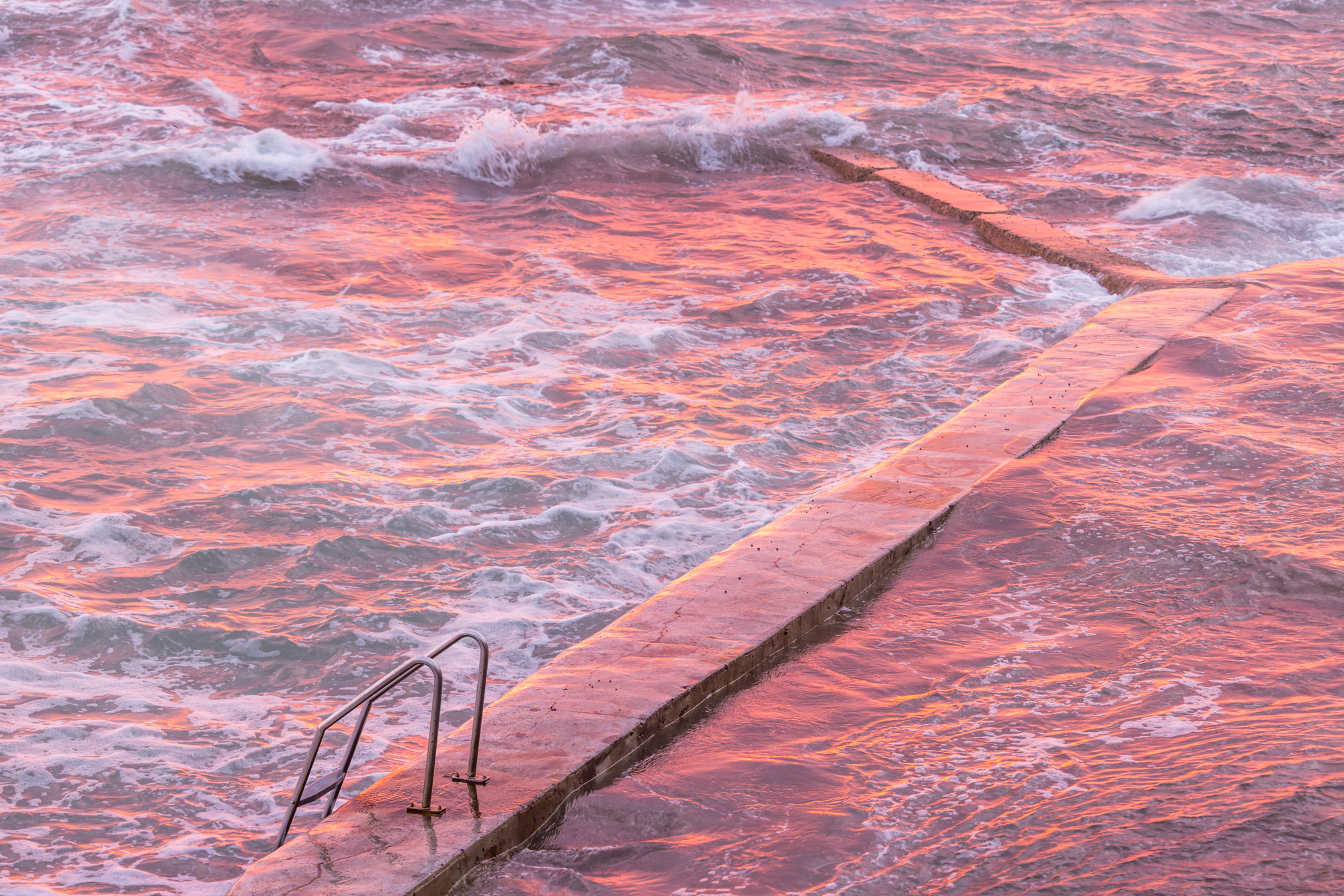 "Sunrise Submerge" Photography Print - Belinda Doyle - Australian Photographer & Resin Artist