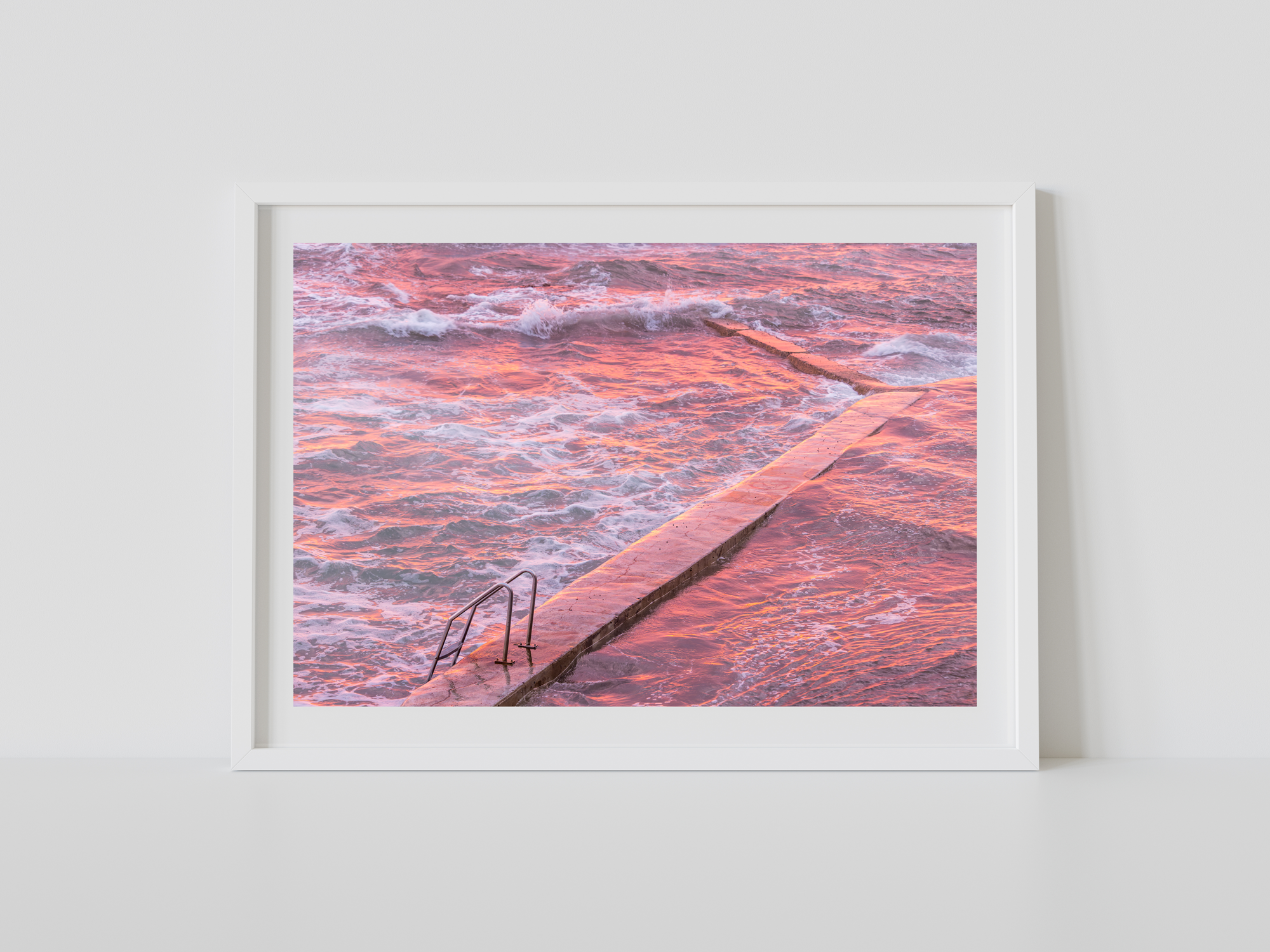 "Sunrise Submerge" Photography Print - Belinda Doyle - Australian Photographer & Resin Artist