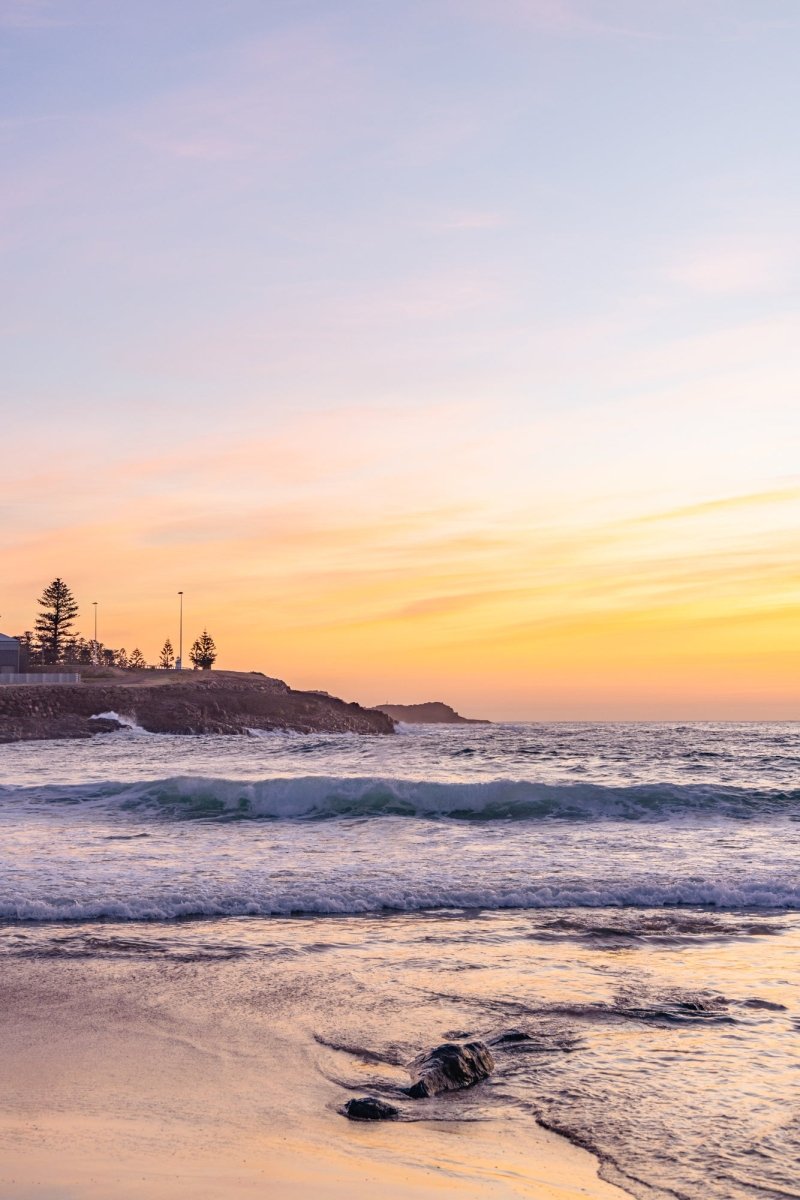 "Surf Beach Sunrise" (P) Photography Print - Belinda Doyle - Australian Photographer & Resin Artist