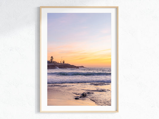 "Surf Beach Sunrise" (P) Photography Print