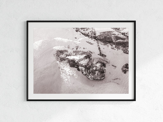 "Textured Pipeline" Photography Print