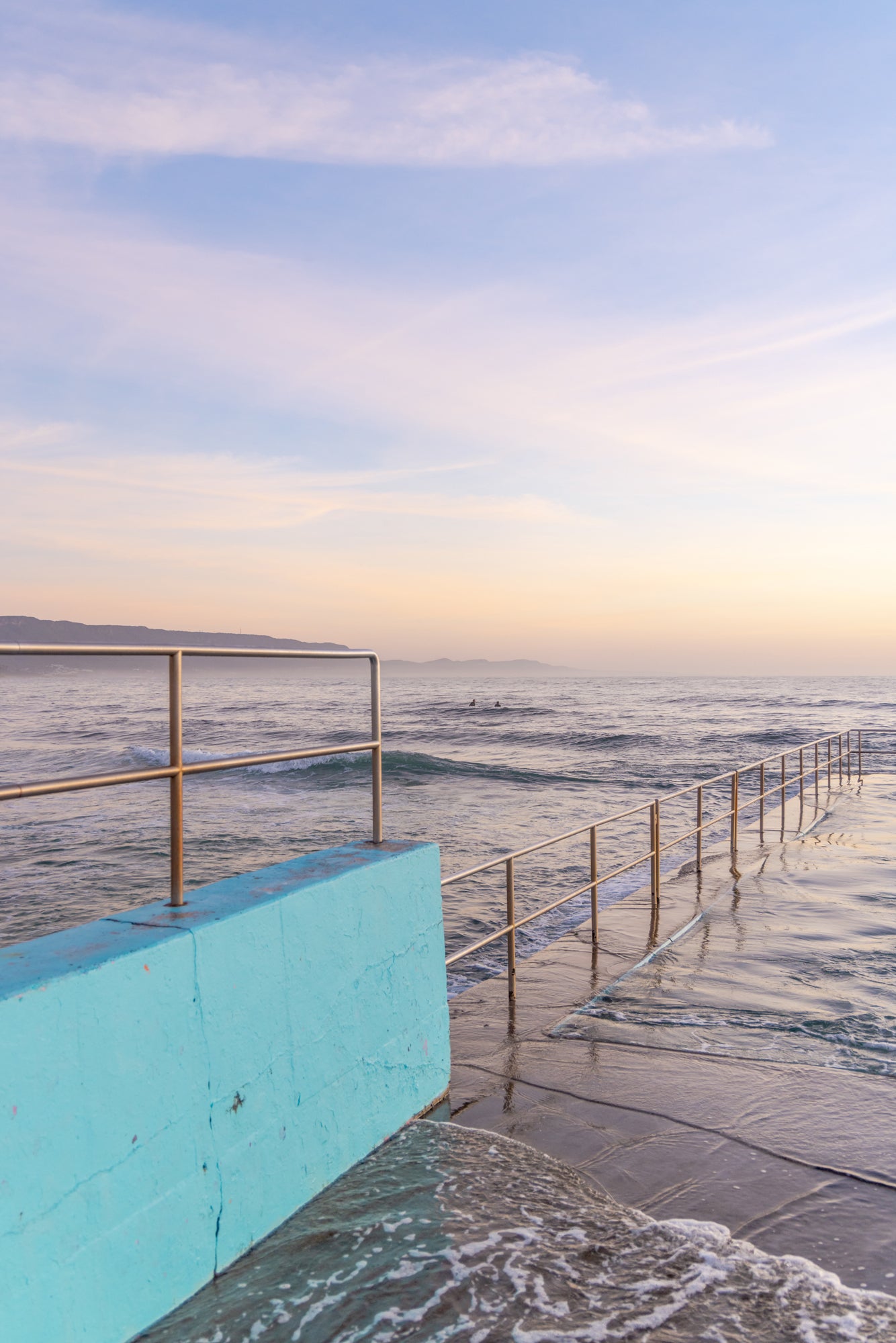 "The Aqua Edge" (P) Photography Print - Belinda Doyle - Australian Photographer & Resin Artist
