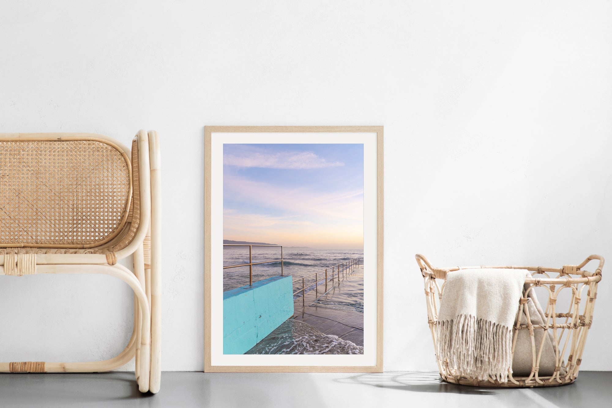 "The Aqua Edge" (P) Photography Print - Belinda Doyle - Australian Photographer & Resin Artist