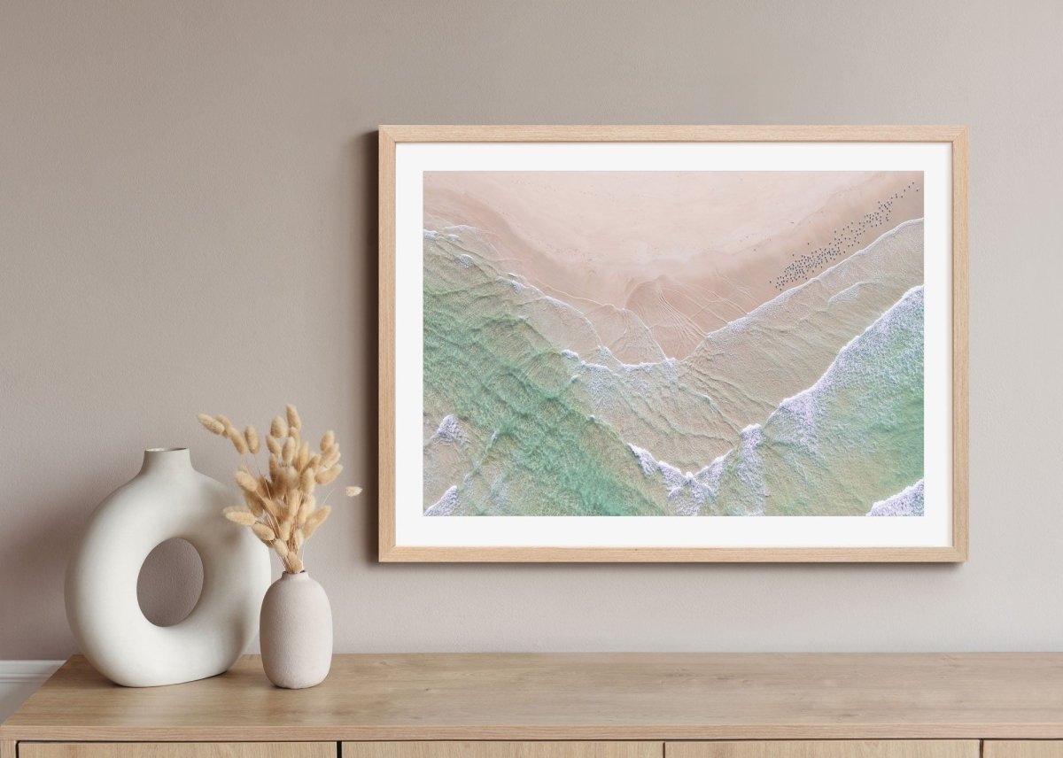 "Tide & Feather" Photography Print - Belinda Doyle - Australian Photographer & Resin Artist