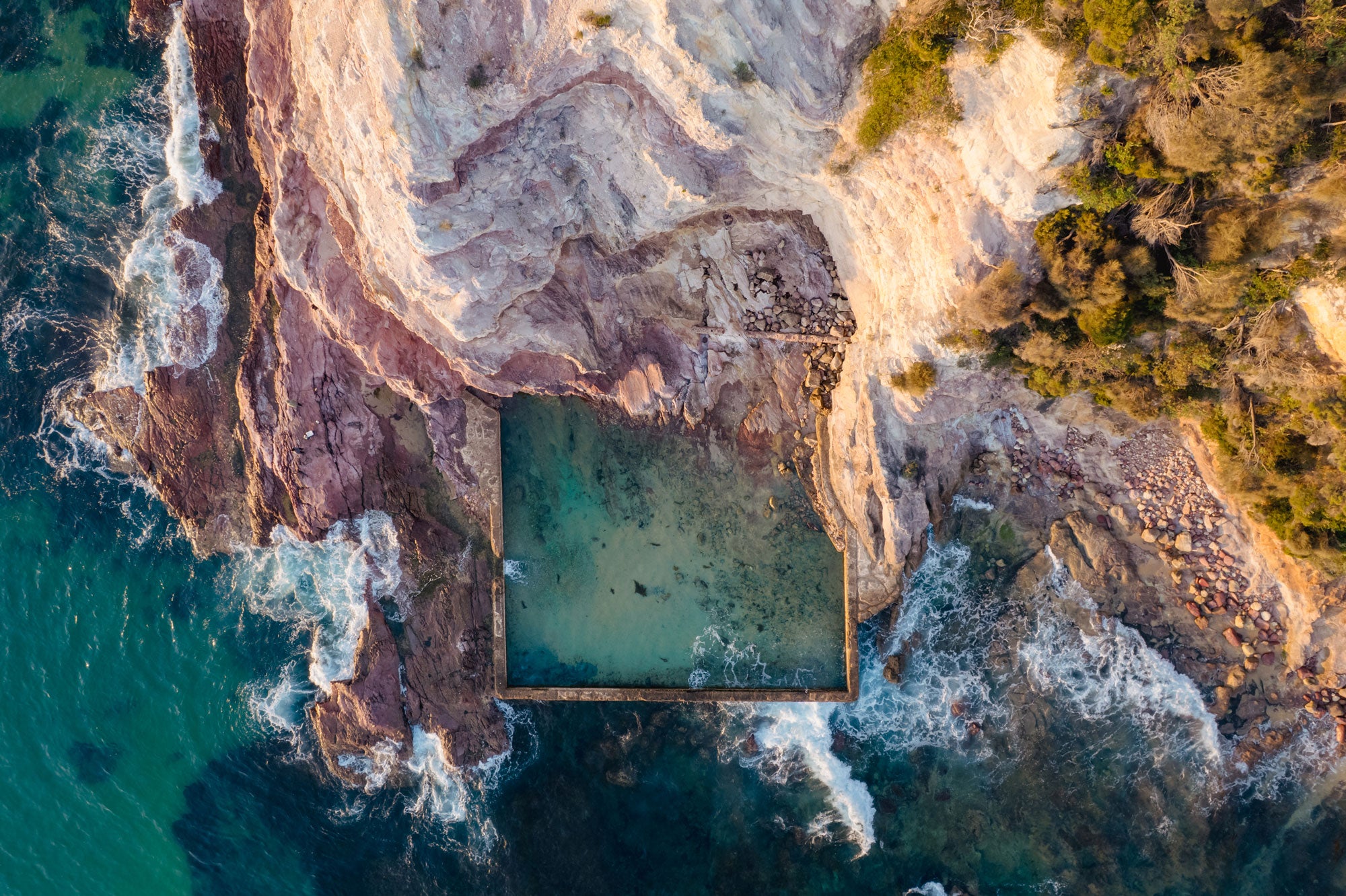 "Top Down Over Aslings" Photography Print - Belinda Doyle - Australian Photographer & Resin Artist