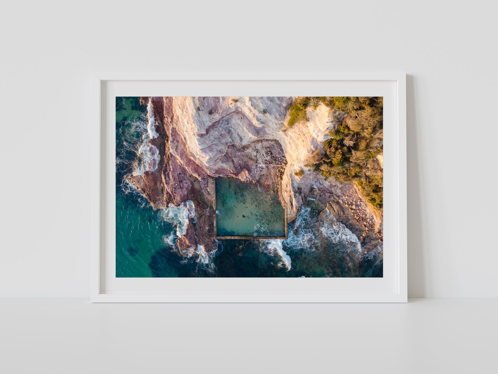 "Top Down Over Aslings" Photography Print - Belinda Doyle - Australian Photographer & Resin Artist