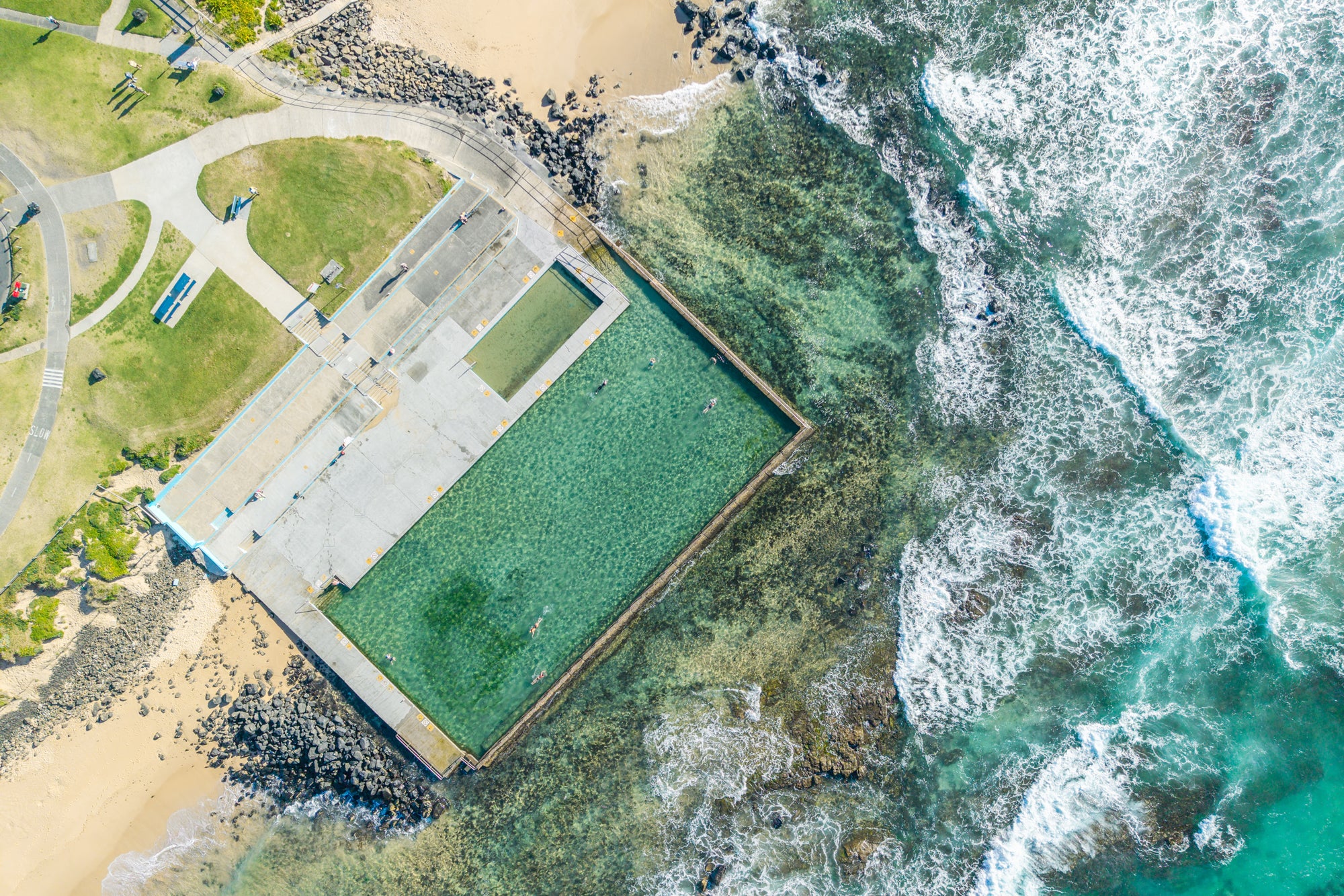 "The Towradgi Rock Pool" Photography Print - Belinda Doyle - Australian Photographer & Resin Artist