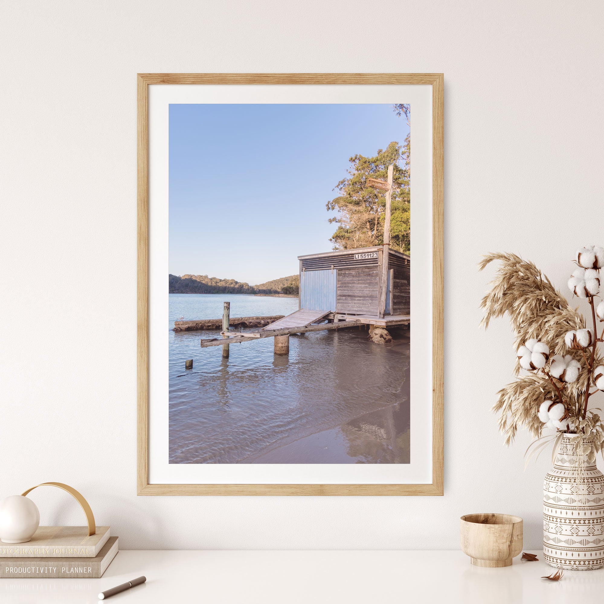 "Washed in Powder Blue" (P) Photography Print - Belinda Doyle - Australian Photographer & Resin Artist