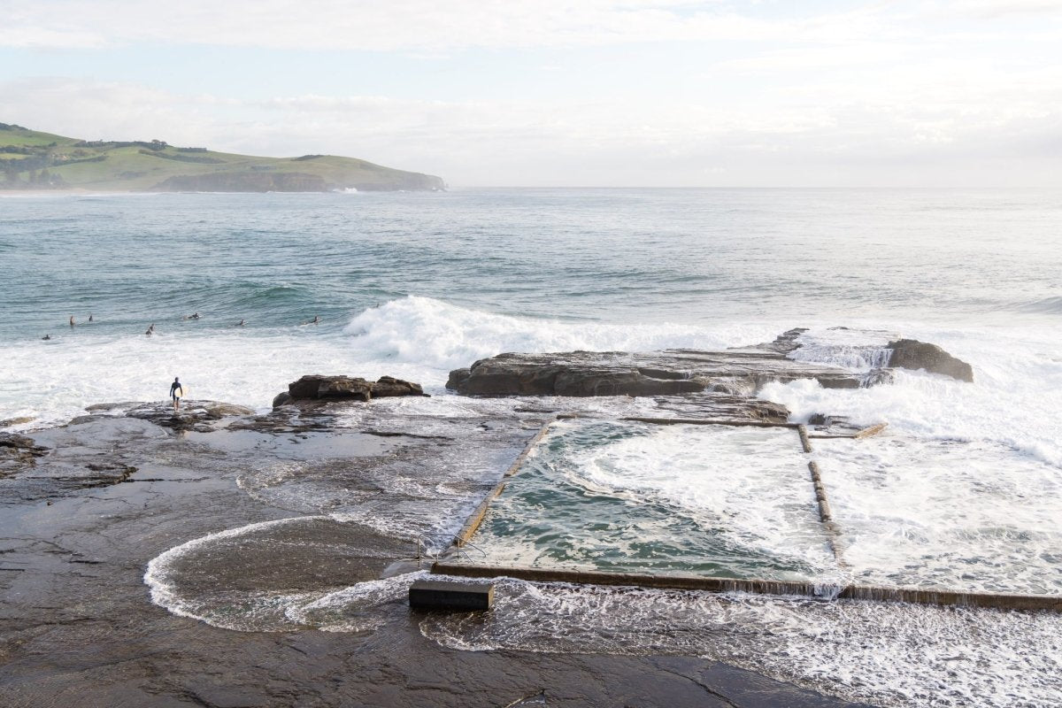 Gerringong "Wednesday Wait" Acrylic Block