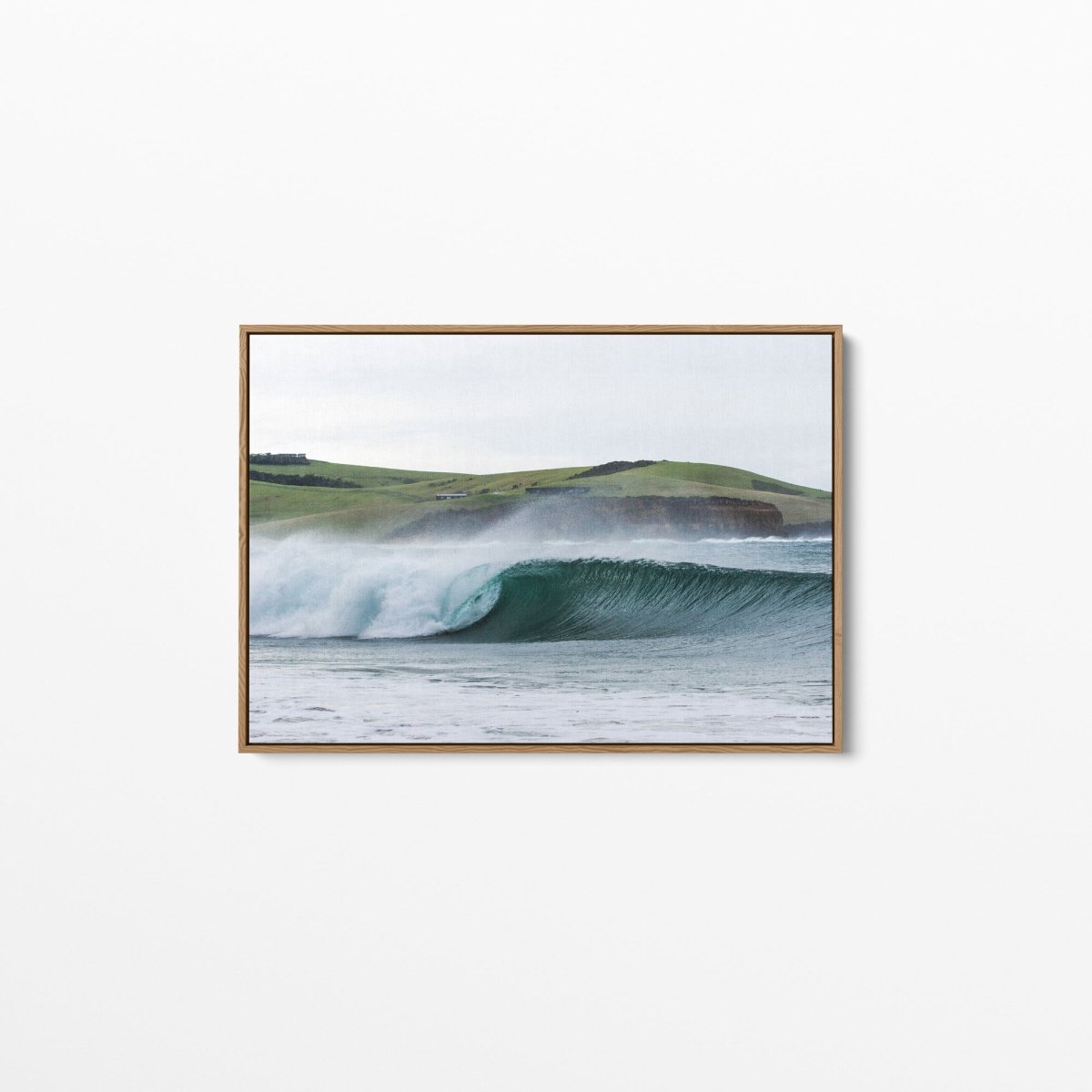 Werri Roll - A2 Canvas Print - Oak - Belinda Doyle - Australian Photographer & Resin Artist
