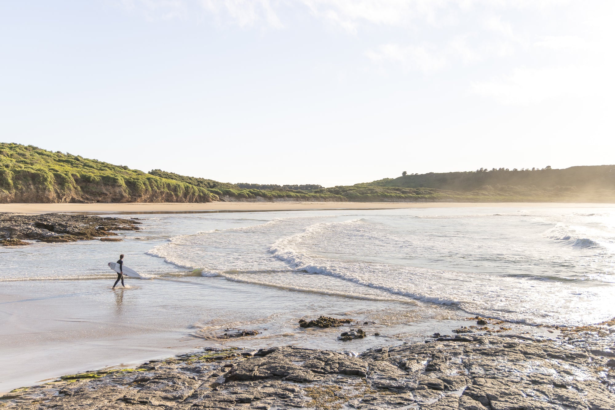 "Winter Surf at The Farm" Photography Print - Belinda Doyle - Australian Photographer & Resin Artist