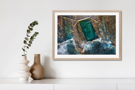 "Winter Wollongong Swim" Photography Print