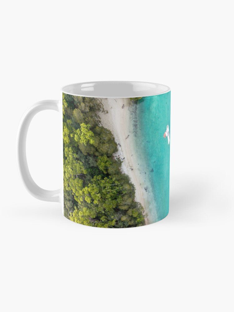 Huskisson - Husky Blues Ceramic Mug - Belinda Doyle - Australian Photographer & Resin Artist