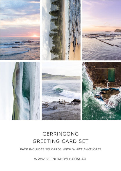 Gerringong Greeting Card Set - Belinda Doyle - Australian Photographer & Resin Artist