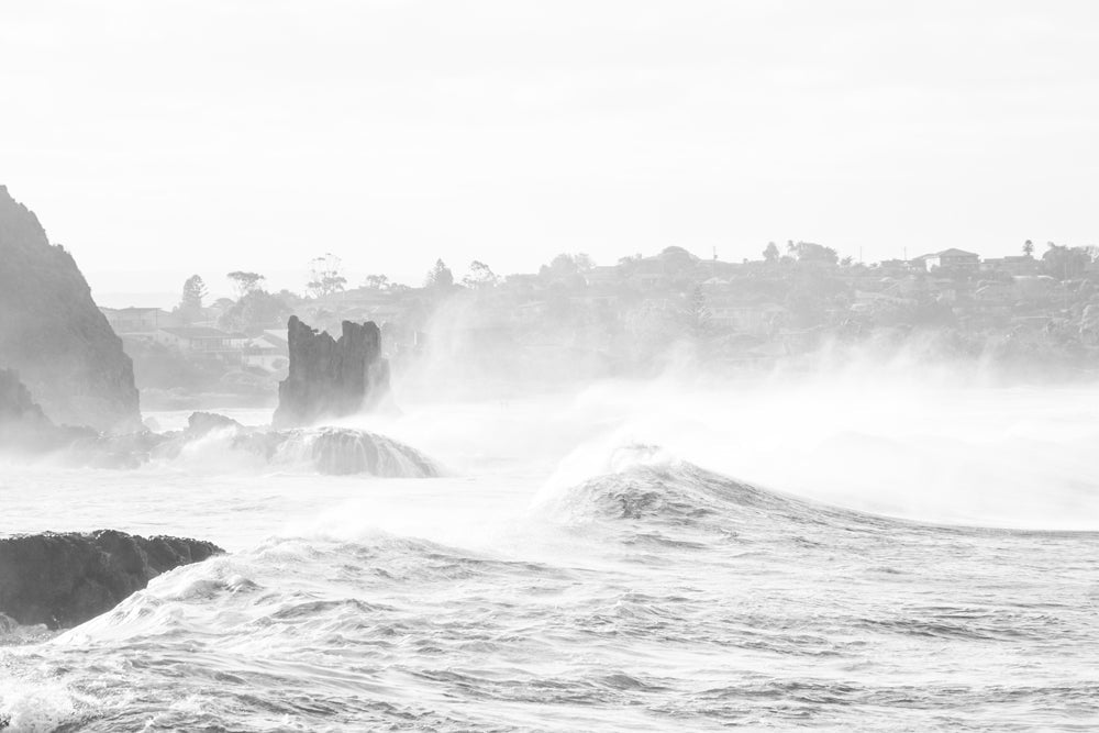 "Cathedral Mist BW (L)" Photography Print - Belinda Doyle - Resin Artist & South Coast Photographer