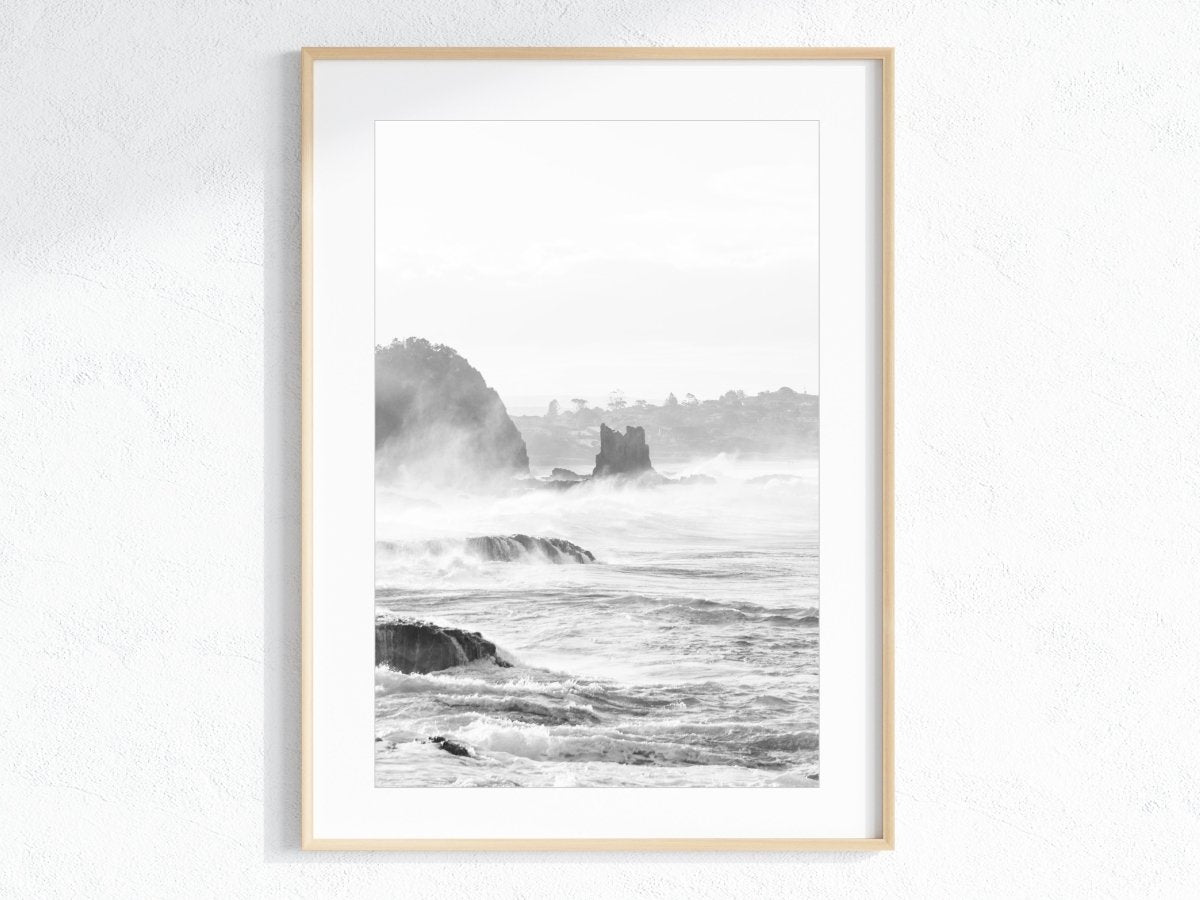 "Cathedral Mist BW" Photography Print - Belinda Doyle - Resin Artist & South Coast Photographer