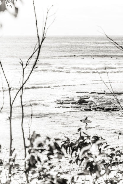 "Collers Beach" BW Photography Prints (Pair) - Belinda Doyle - Australian Photographer & Resin Artist