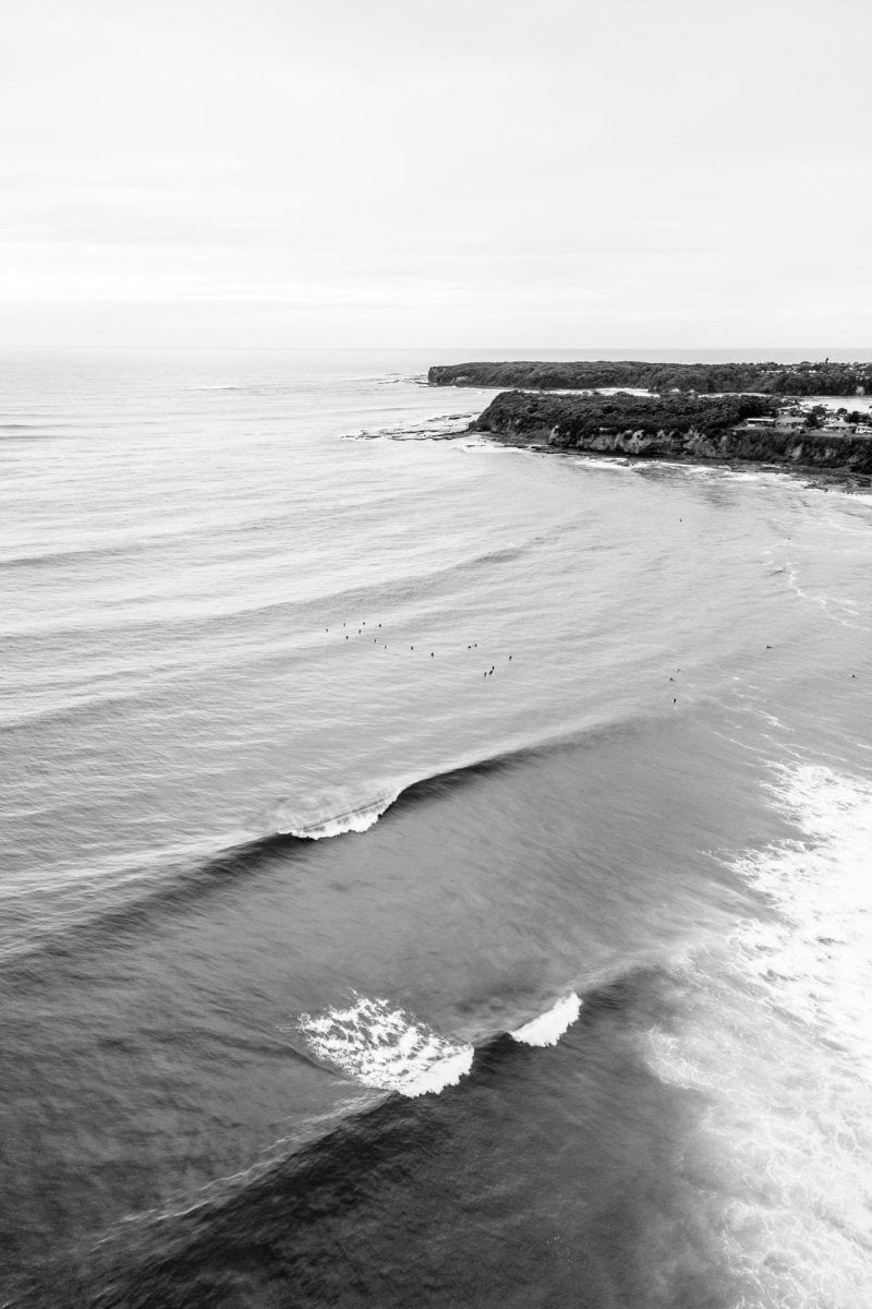 "Collers Beach" BW Photography Prints (Pair) - Belinda Doyle - Australian Photographer & Resin Artist