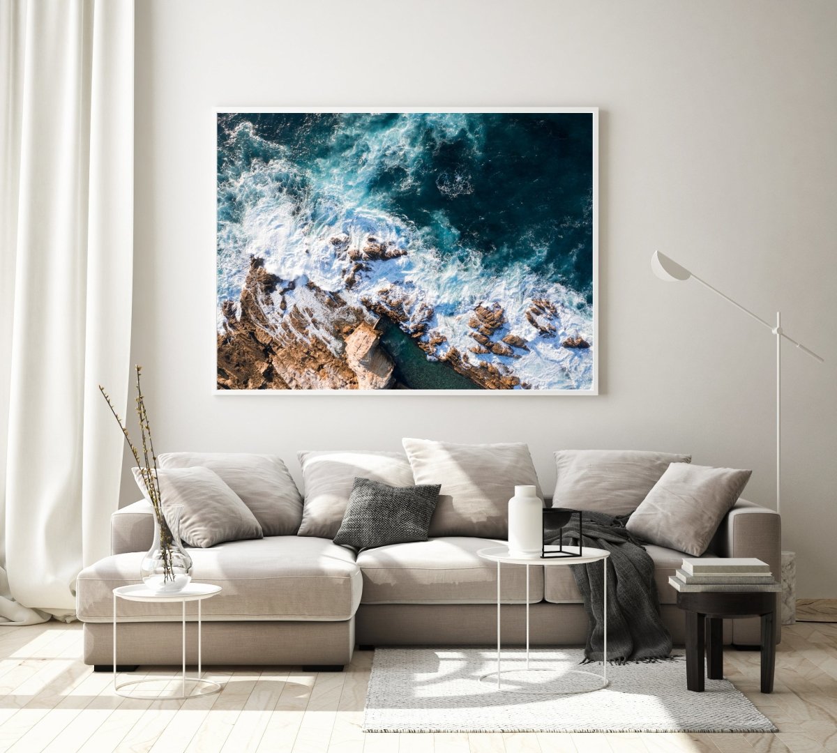 "Drama at the Blue Pool" Photography Print - Belinda Doyle - Australian Photographer & Resin Artist