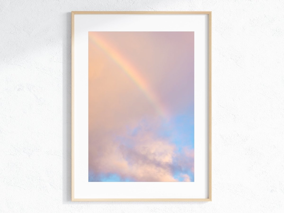 "Fairy Floss Rainbow" Photography Print - Belinda Doyle - Australian Photographer & Resin Artist