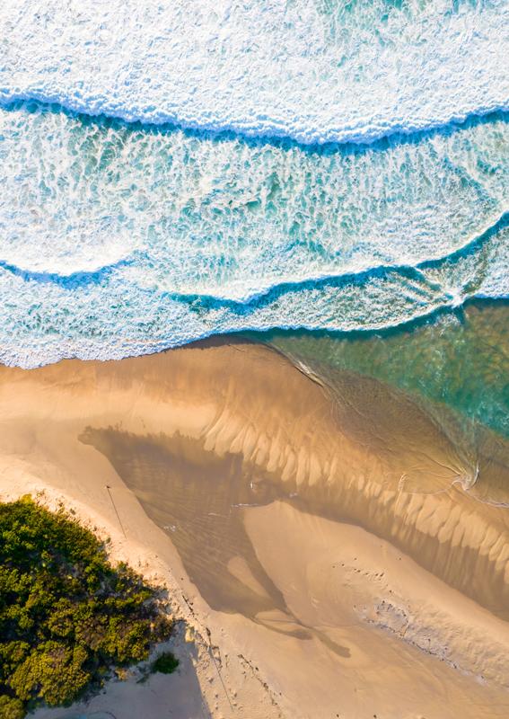 "Feathered Sands" Photography Print - Belinda Doyle - Resin Artist & South Coast Photographer