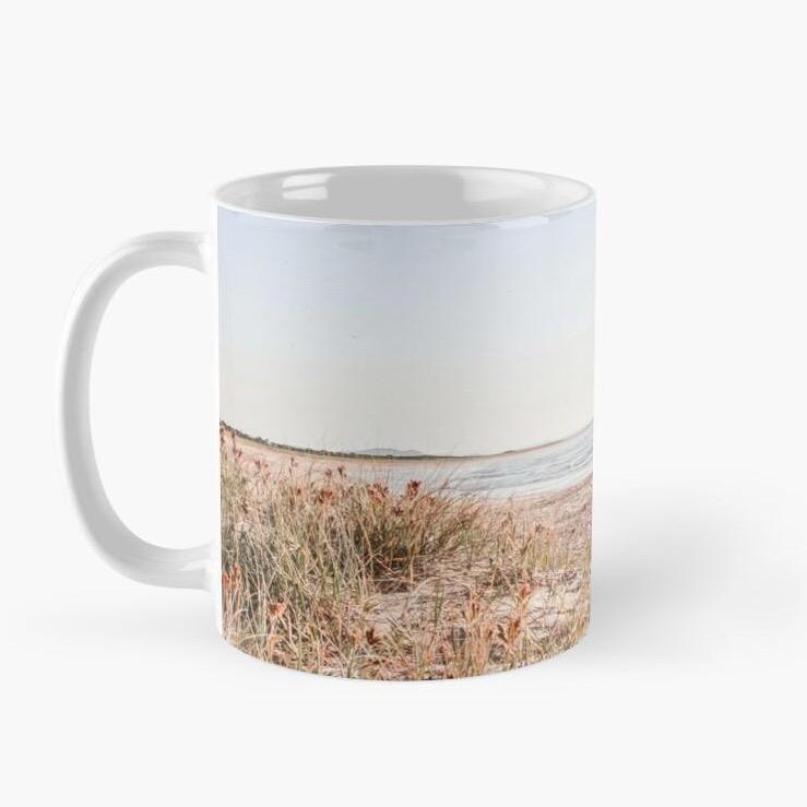 Golden Textures (Windang Island) Ceramic Mug - Belinda Doyle - Resin Artist & South Coast Photographer