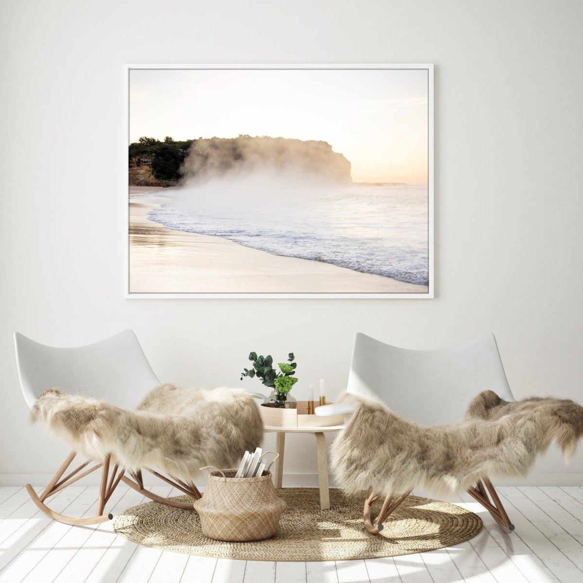 "Headland Sea Smoke" Photography Print - Belinda Doyle - Australian Photographer & Resin Artist
