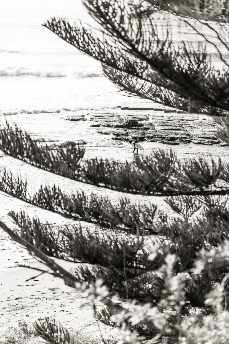 "Home Time" BW Photography Print - Belinda Doyle - Australian Photographer & Resin Artist
