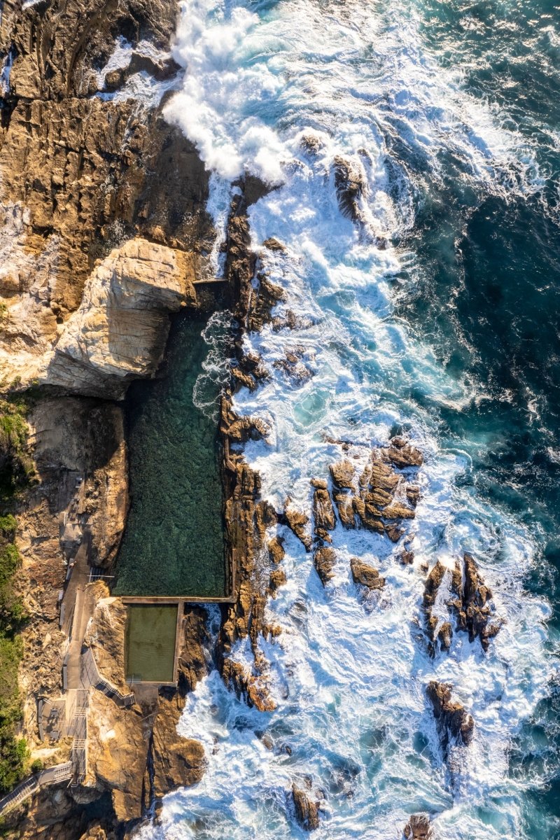 "Portrait of The Blue Pool" Photography Print - Belinda Doyle - Australian Photographer & Resin Artist