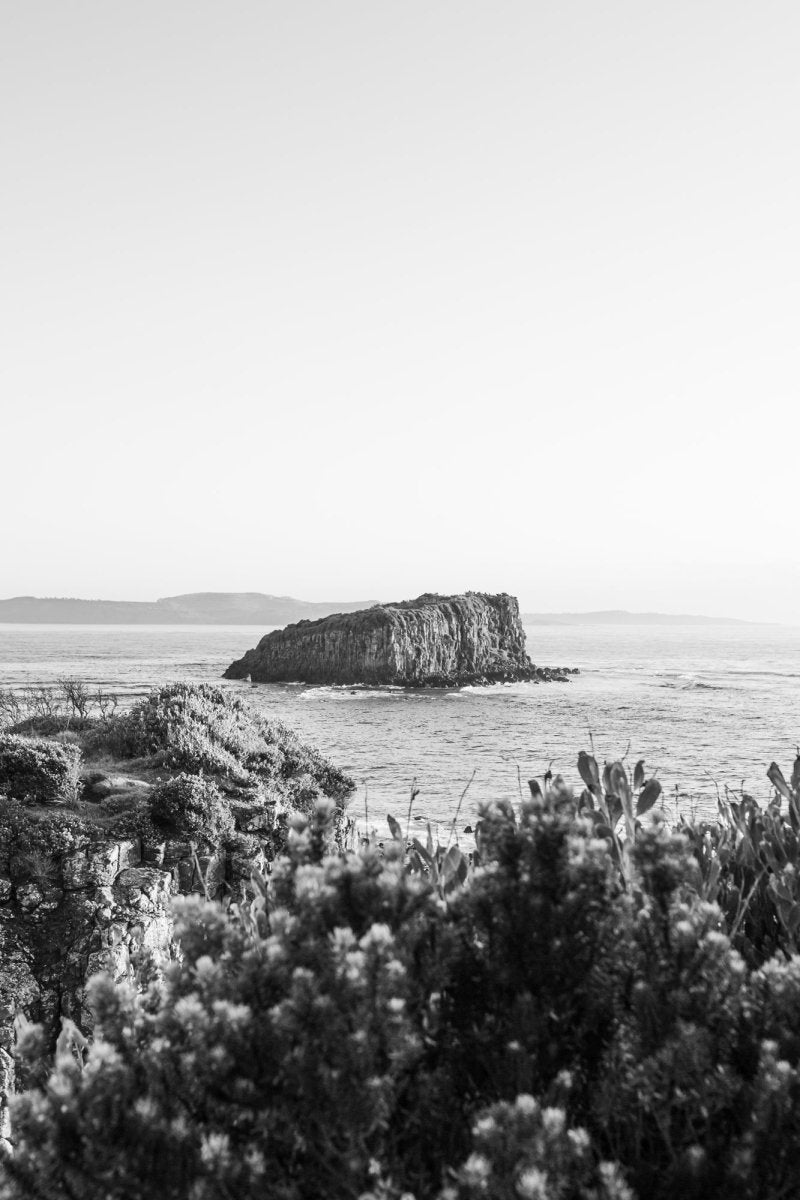 "Rangoon Glow BW" Photography Print - Belinda Doyle - Australian Photographer & Resin Artist