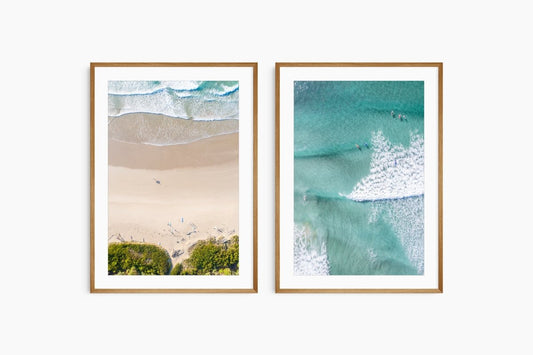 "Sandy Days & Ocean Therapy" Photography Prints (Pair) - Belinda Doyle - Australian Photographer & Resin Artist