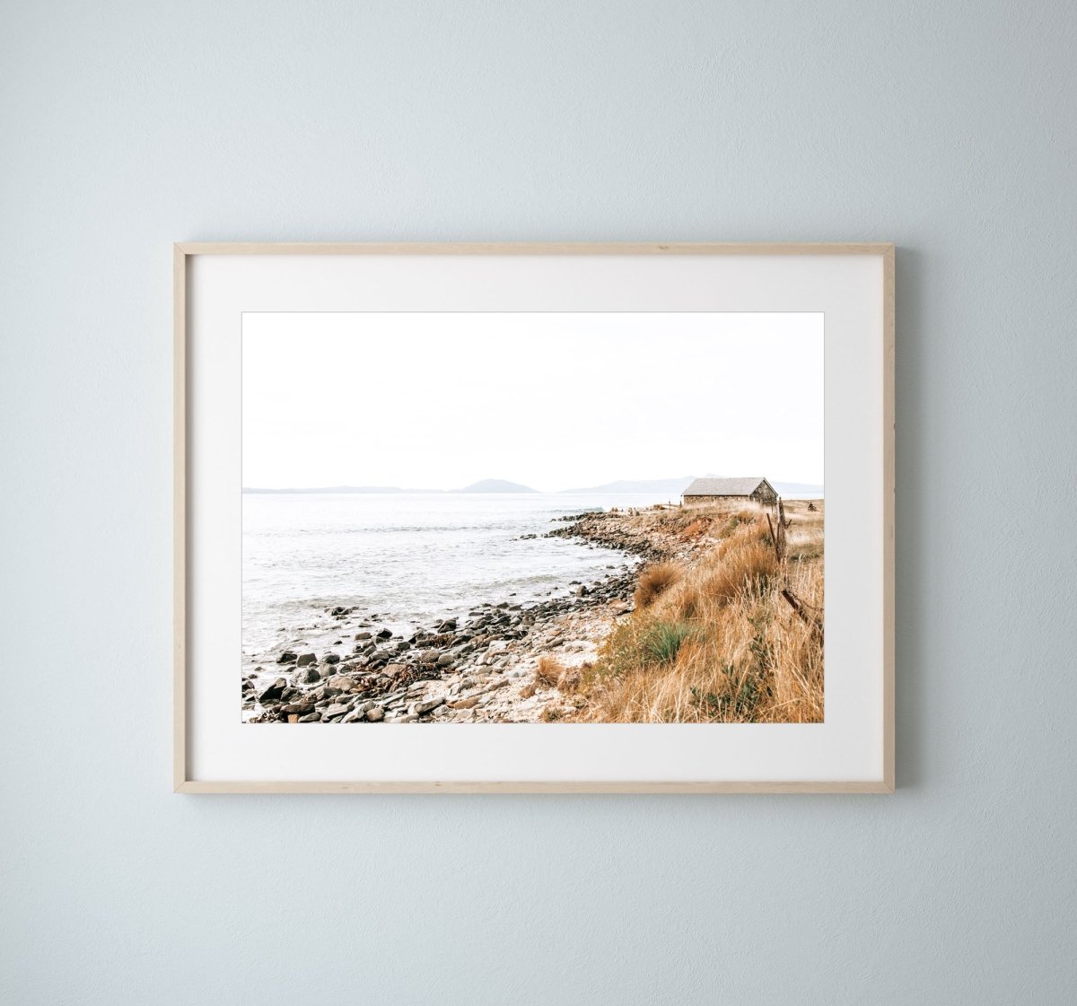 "Shack by the Sea" Photography Print - Belinda Doyle - Resin Artist & South Coast Photographer
