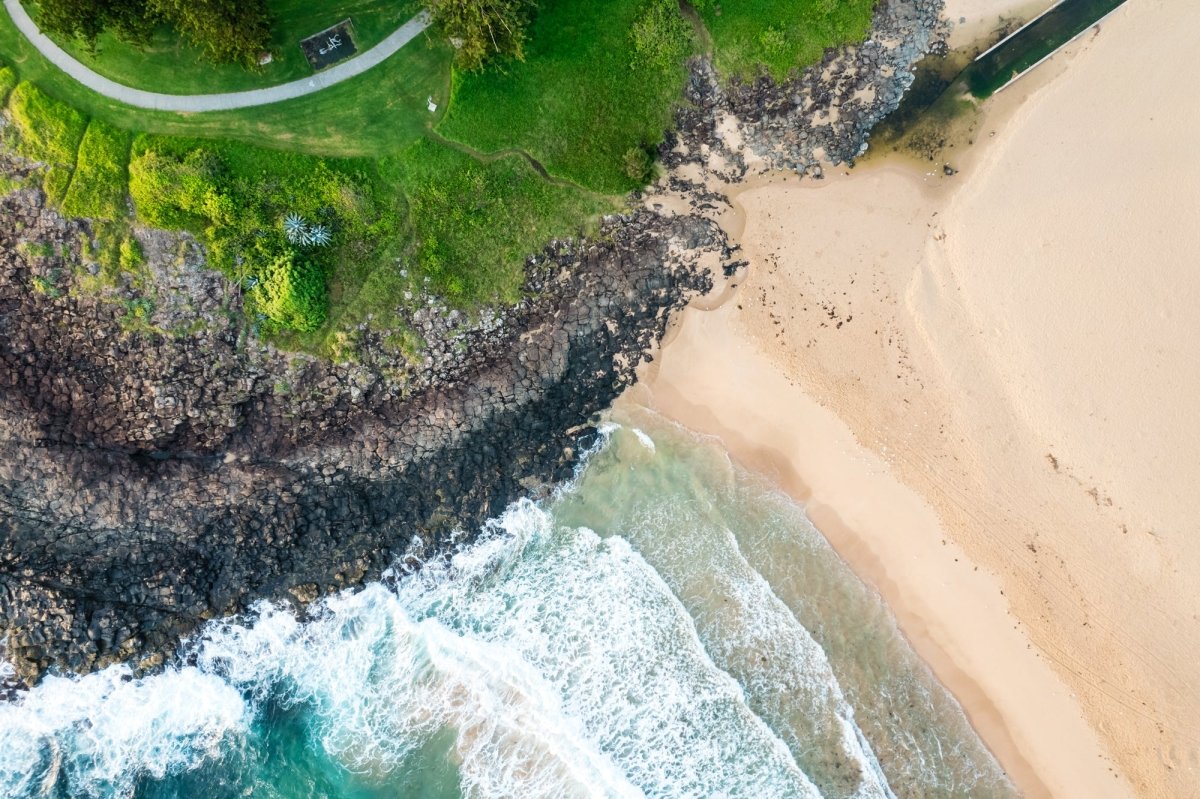 "Shoreline Textures" Photography Print - Belinda Doyle - Australian Photographer & Resin Artist