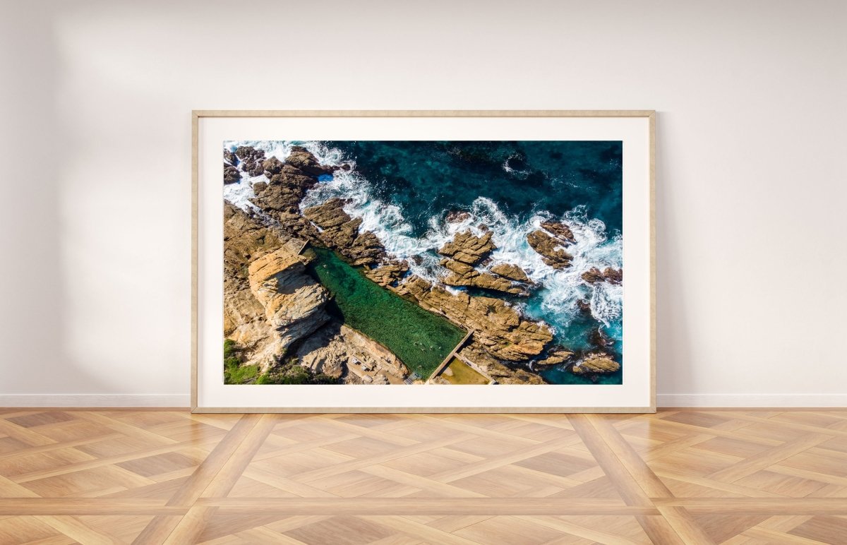 "The Blue Pool" Photography Print - Belinda Doyle - Resin Artist & South Coast Photographer