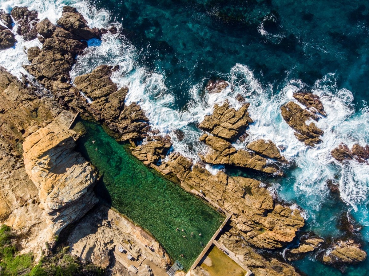 "The Blue Pool" Photography Print - Belinda Doyle - Resin Artist & South Coast Photographer